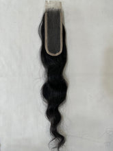 Virgin Indian Hair Wavy Lace Closure