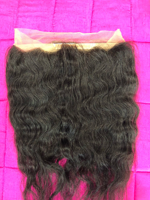 Virgin Indian Hair 360 Lace Frontal