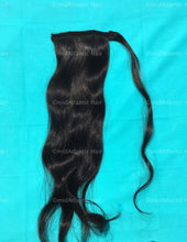 Virgin Indian Hair Wavy Ponytail